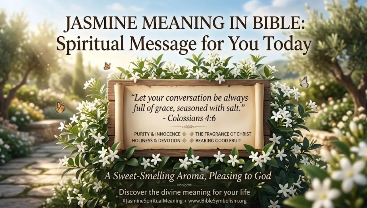 Jasmine Meaning in Bible: Spiritual Message for You Today