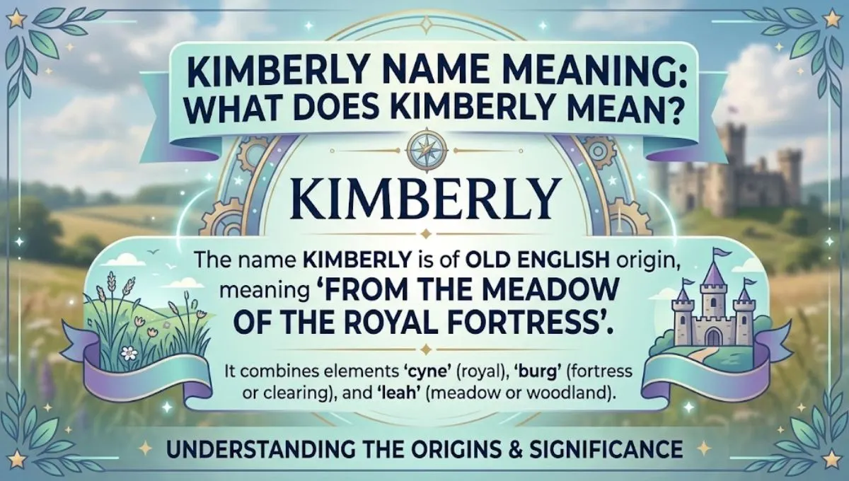 Kimberly Name Meaning: What Does Kimberly Mean?