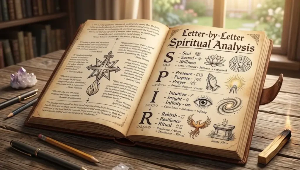 Letter-by-Letter Spiritual Analysis