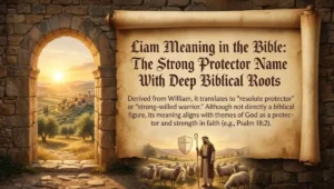 Liam Meaning in the Bible: The Strong Protector Name With Deep Biblical Roots