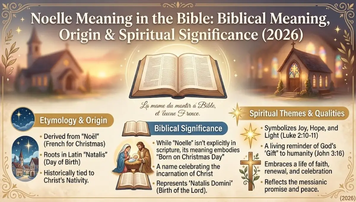 Noelle Meaning in the Bible: Biblical Meaning, Origin & Spiritual Significance (2026)