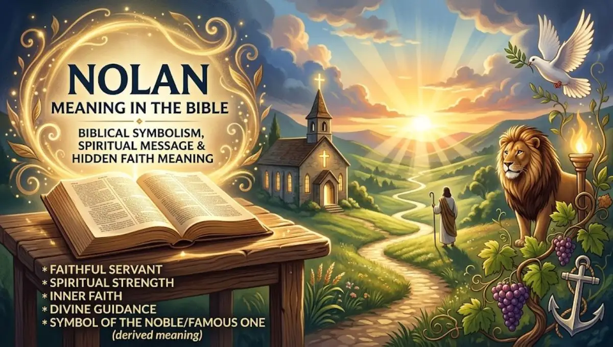 Nolan Meaning in the Bible Biblical Symbolism, Spiritual Message & Hidden Faith Meaning