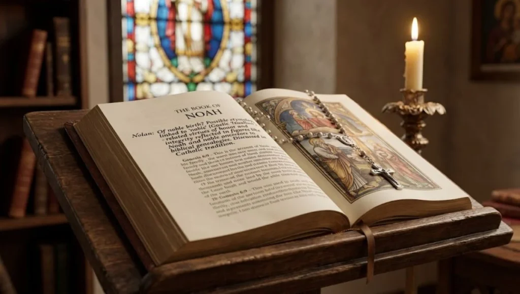 Nolan meaning in the bible catholic