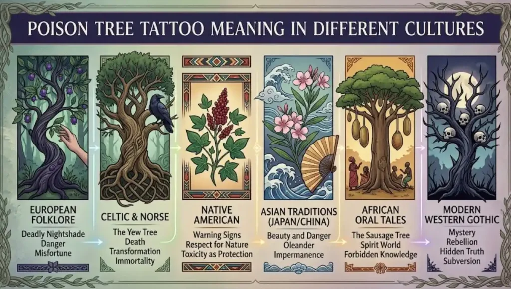 Poison Tree Tattoo Meaning in Different Cultures