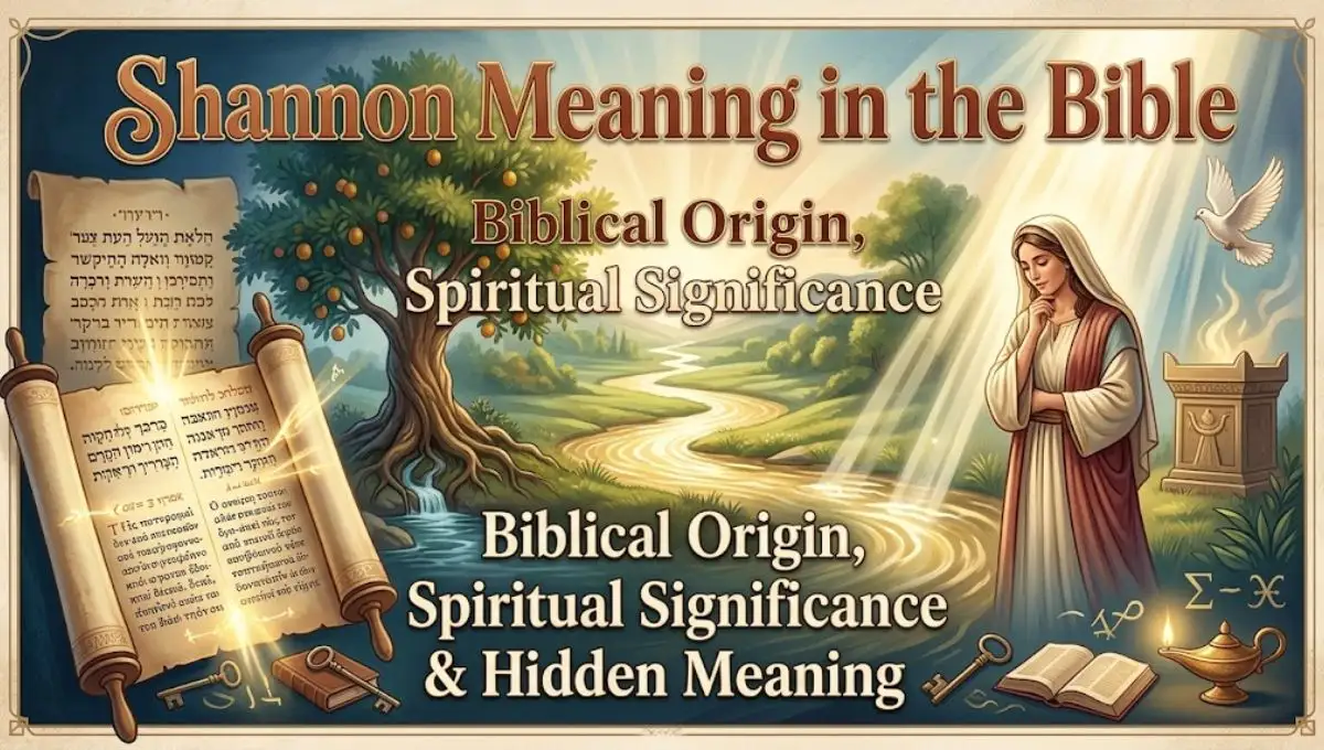 Shannon Meaning in the Bible: Biblical Origin, Spiritual Significance & Hidden Meaning