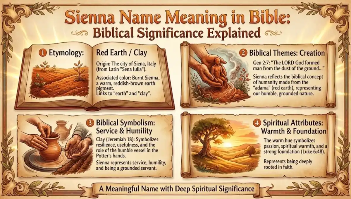 Sienna Name Meaning in Bible: Biblical Significance Explained