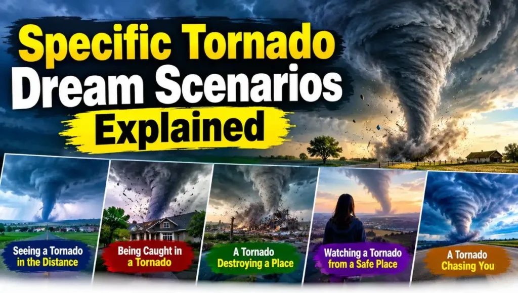 Specific Tornado Dream Scenarios Explained