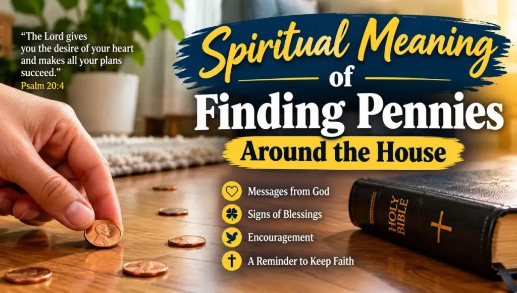 Spiritual Meaning of Finding Pennies Around the House