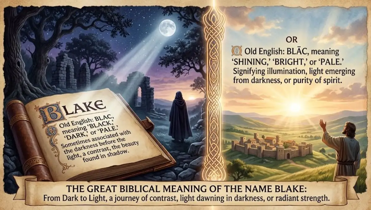 The Great Biblical Meaning of the Name Blake