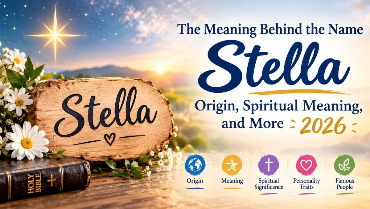 The Meaning Behind the Name Stella: Origin, Spiritual Meaning, and More 2026