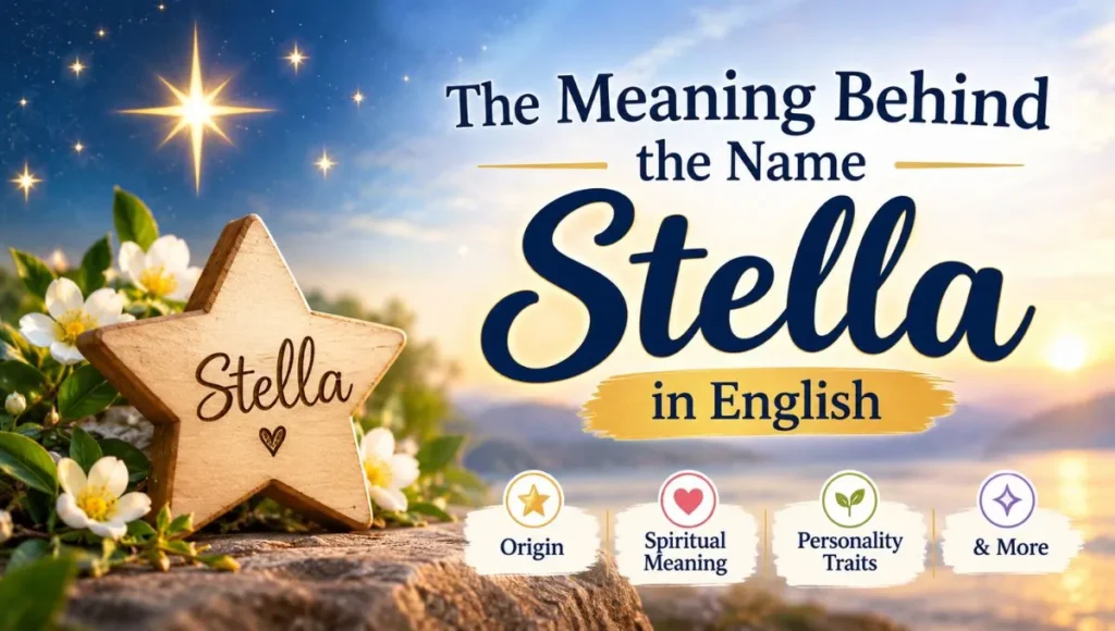 The Meaning Behind the Name Stella in English