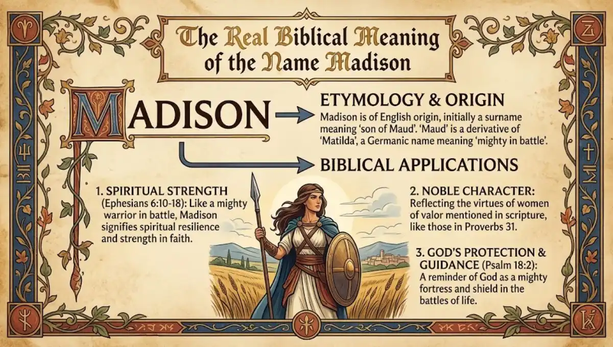 The Real Biblical Meaning of the Name Madison