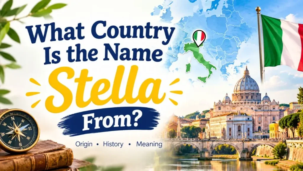 What Country Is the Name Stella From?