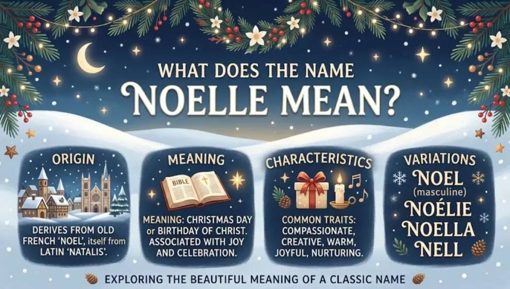 What Does the Name Noelle Mean