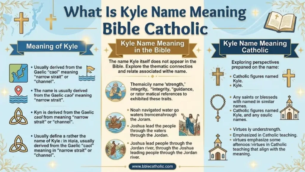 What Is Kyle Name Meaning Bible Catholic