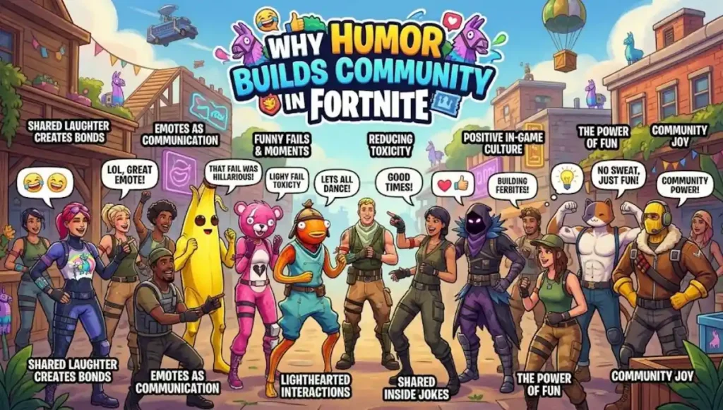 Why Humor Builds Community in Fortnite